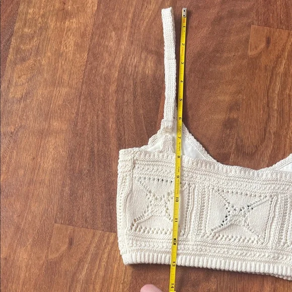 Elegant Cream Knit lined bra - Picture 7 of 16